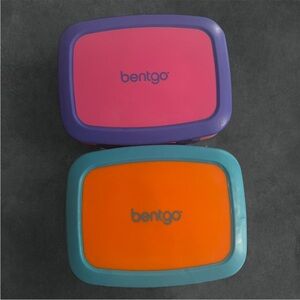Bentgo Colorful Food Storage Containers - Pink and Orange